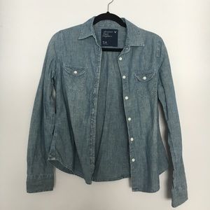 Chambray Button Down Shirt